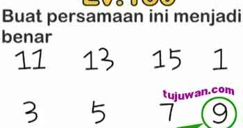 Buat Persamaan Jadi Benar Ini Jawaban Brain Out Di Level 150 Tujuwan Com