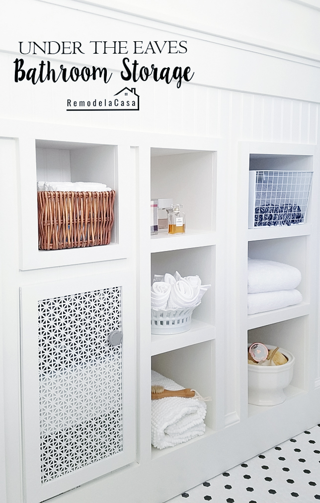 DIY Renovation Project: How To Build a Recessed Shower Shelf