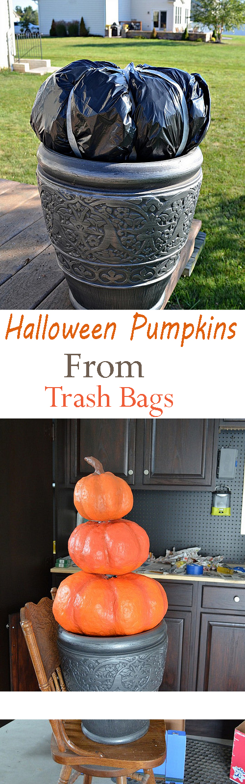 10 Best Ideas Turn Trash Bags Into Halloween Decorations Holidays