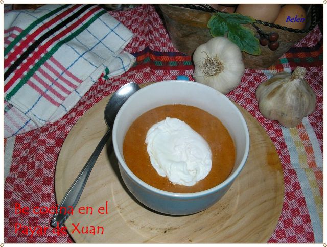 Sopa De Ajo En Crema
