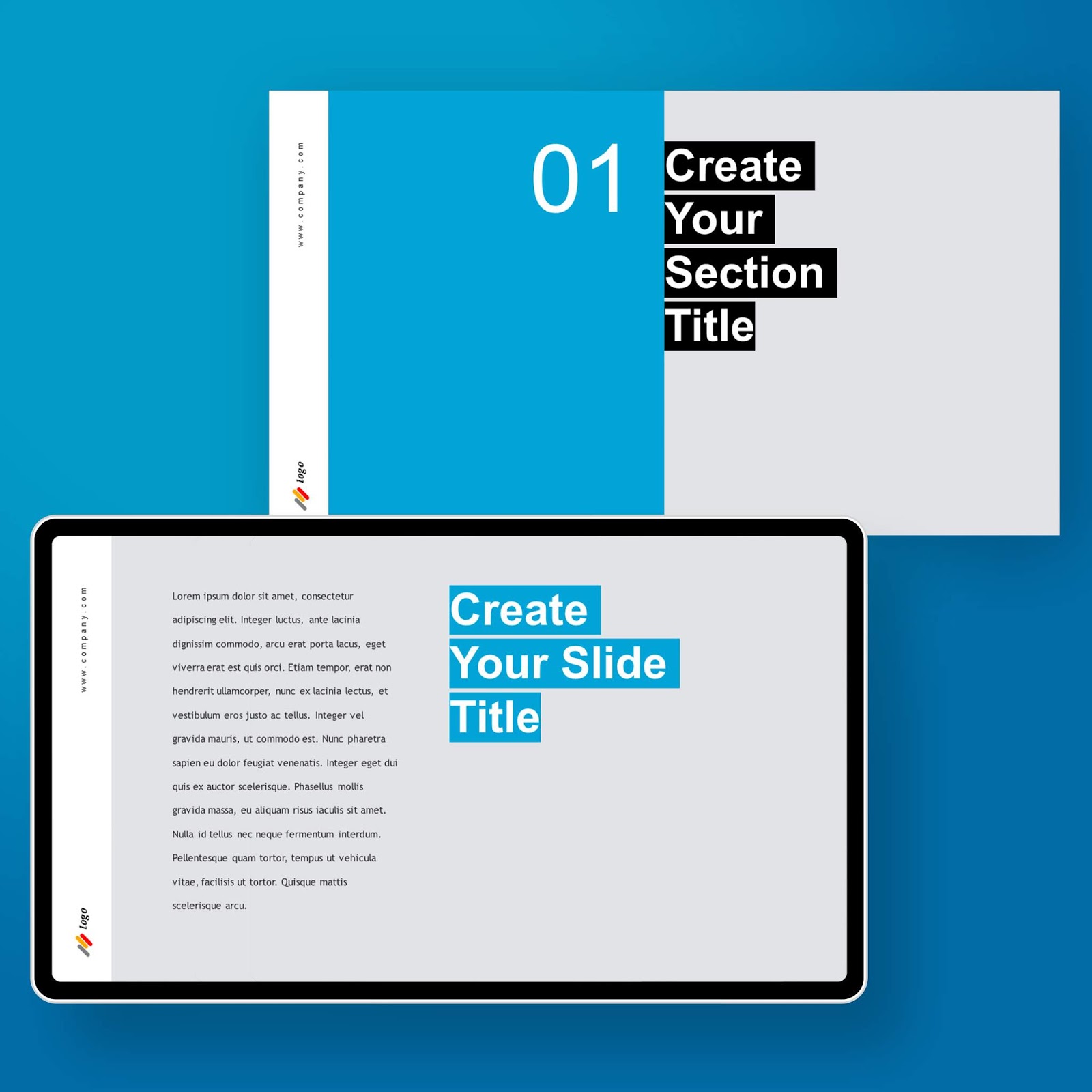 Modern Layout PowerPoint Templates - PowerPoint Free