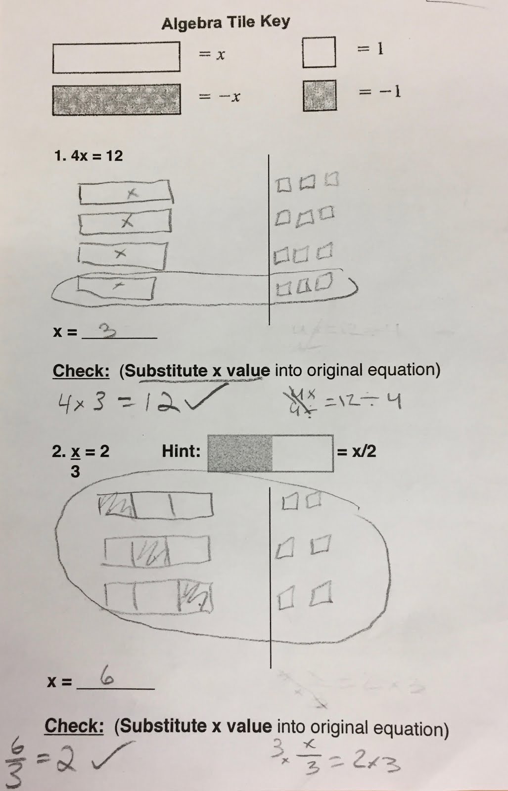 Ms. Bowen Smath: Solving One-Step Equations and Energy Pros / Cons