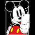 Mickey selfie vectorizado