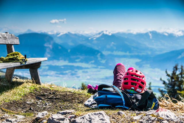 Gipfel Zunterköpfl Breitenbach Biken Nachbergalm Wörgl