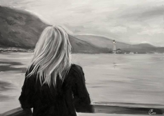 Монохромные картины. Lana Marandina