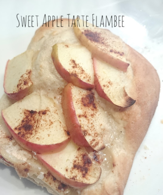 [Food] Süßer Apfel-Flammkuchen // Sweet Apple - Tarte flambee