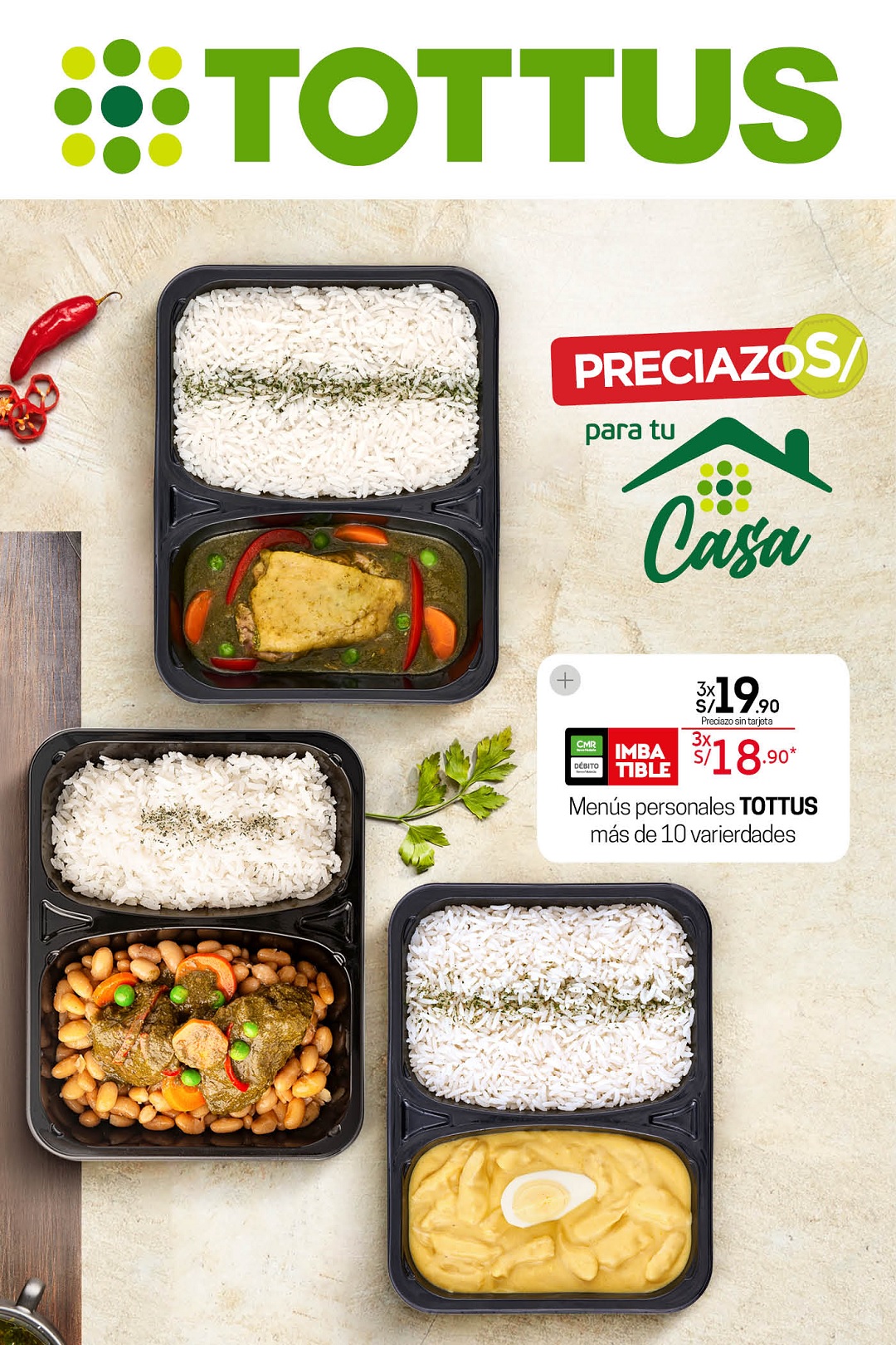 COMIDA PREPARADA de SUPERMERCADO TOTTUS 💚¿Que tan bueno es?