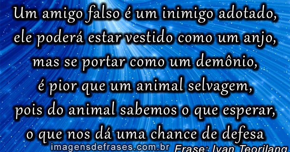 Frases de Ironia para Amigos Falsos - Frases e Imagens