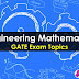 Engineering Mathematics Important GATE Topics