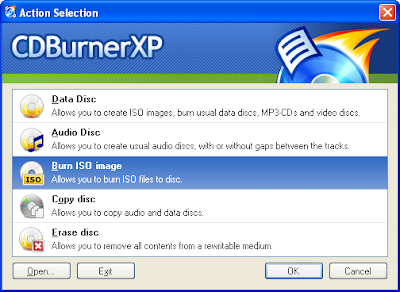 cdburnerxp burn cd