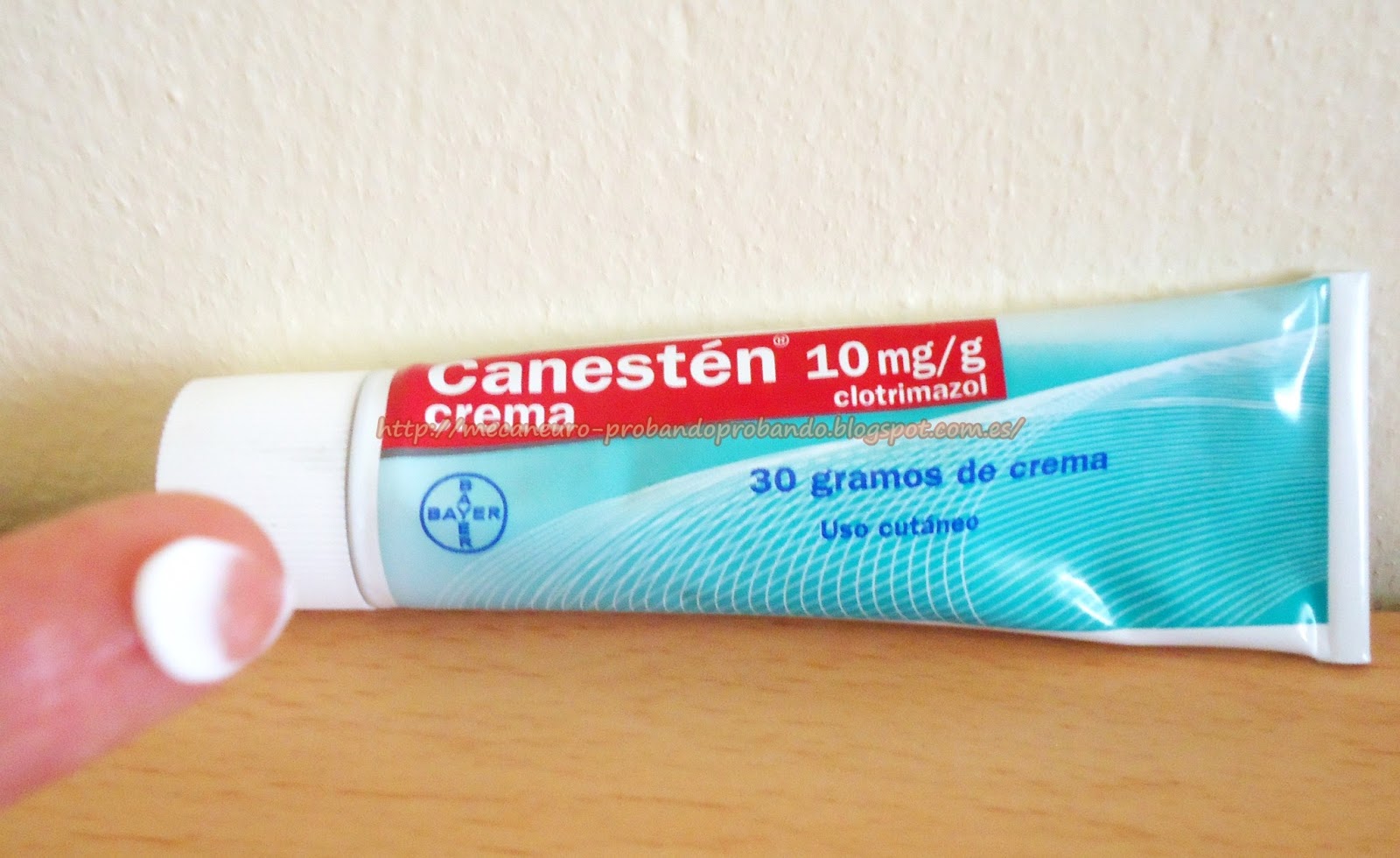 Probando, probando... CANESTEN, DE LABORATORIOS BAYER