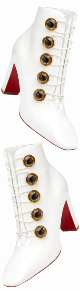 Christian Louboutin Lady See Leather Booties