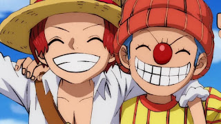 Hellominju.com: ワンピースアニメ | シャンクス バギー 幼少期 | ONE PIECE | SHANKS & BUGGY | Hello Anime !
