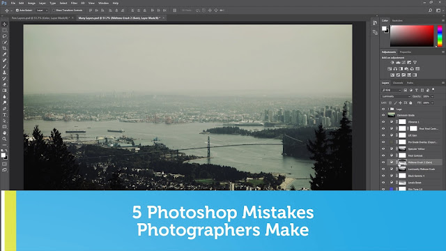 5 Photoshop Mistakes Photographers Make