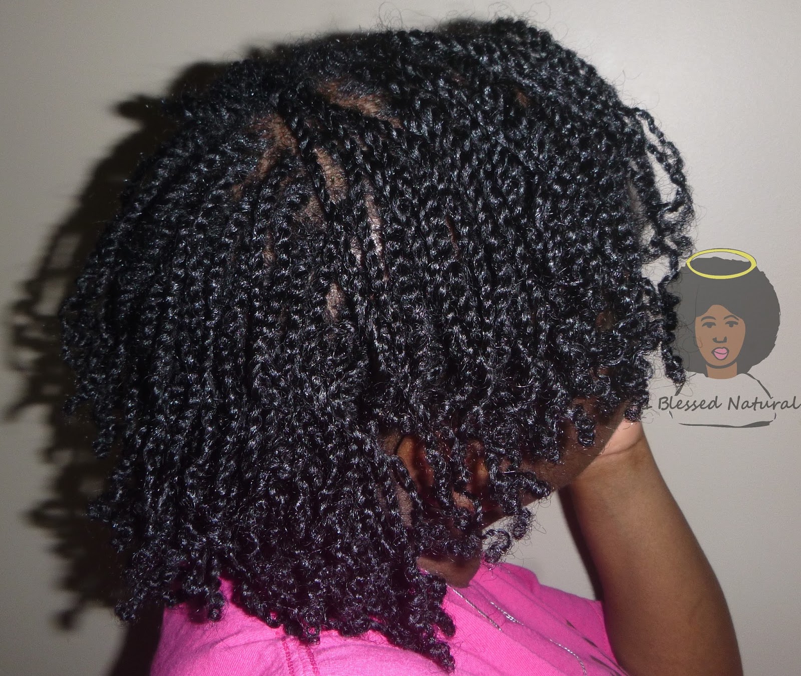 Natural Hair Update Mini Twists Trim And Pin Curl Out