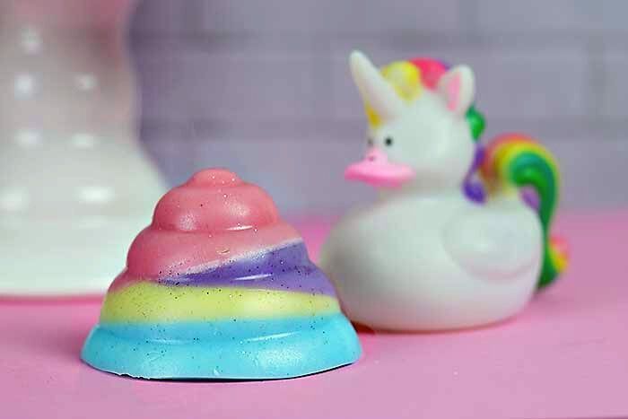 Unicorn Poop Soap