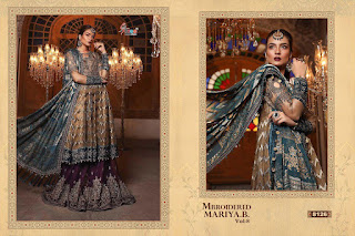 Shree fab Mbroidered mariya b vol 8 Pakistani Suits