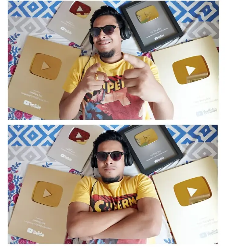Kiran Dutta Won YouTube Creator Awards in Both Channel