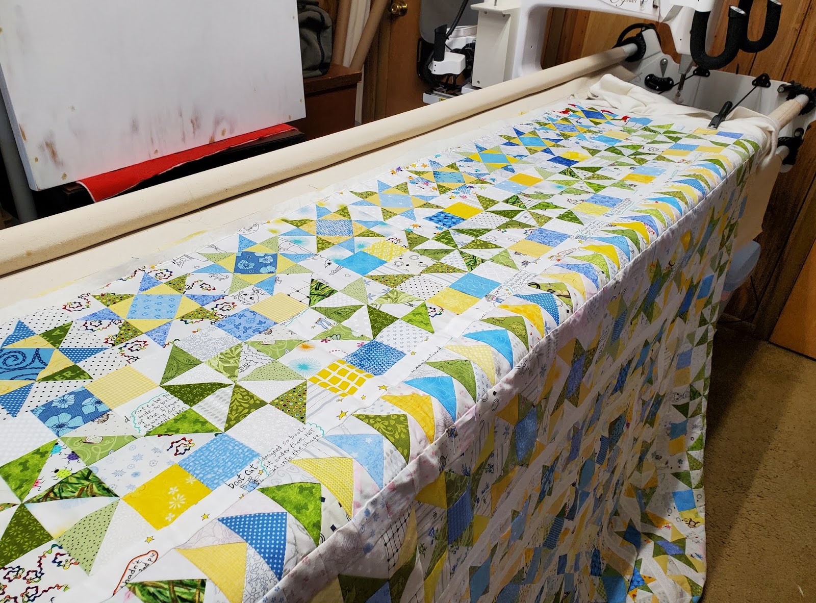My Quilty World Unity QuiltALong Bonnie Hunter Mystery Week 8