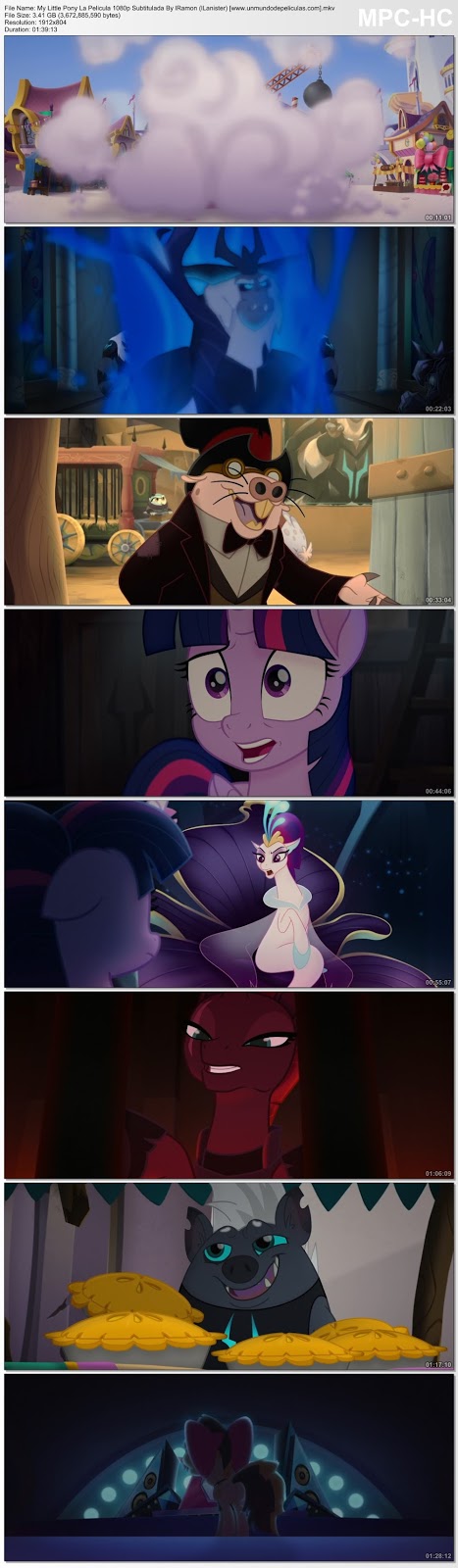 Capturas de la película.