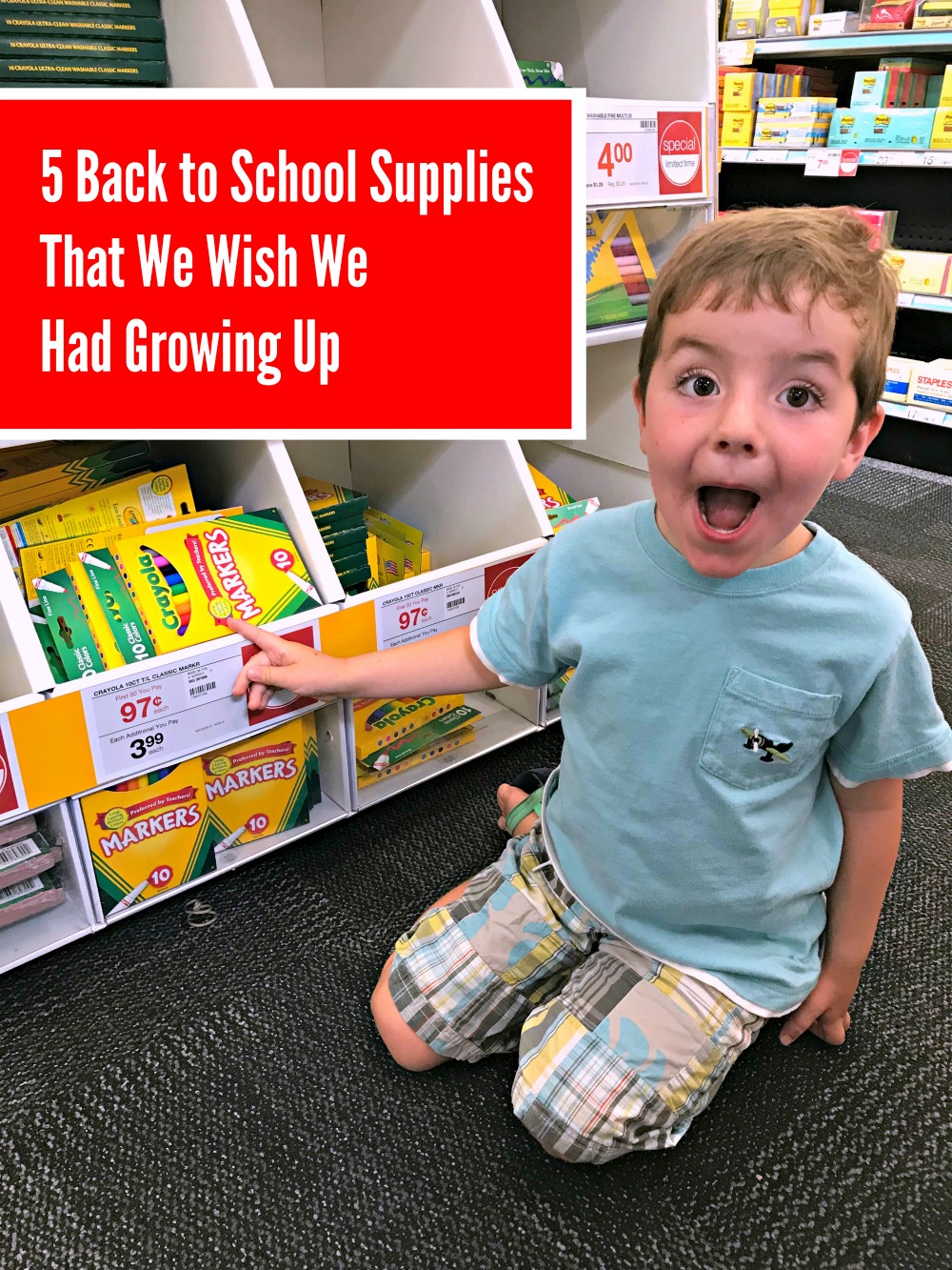 Lunchbox Dad 5 Back to School Supplies That We Wish We Had Growing Up