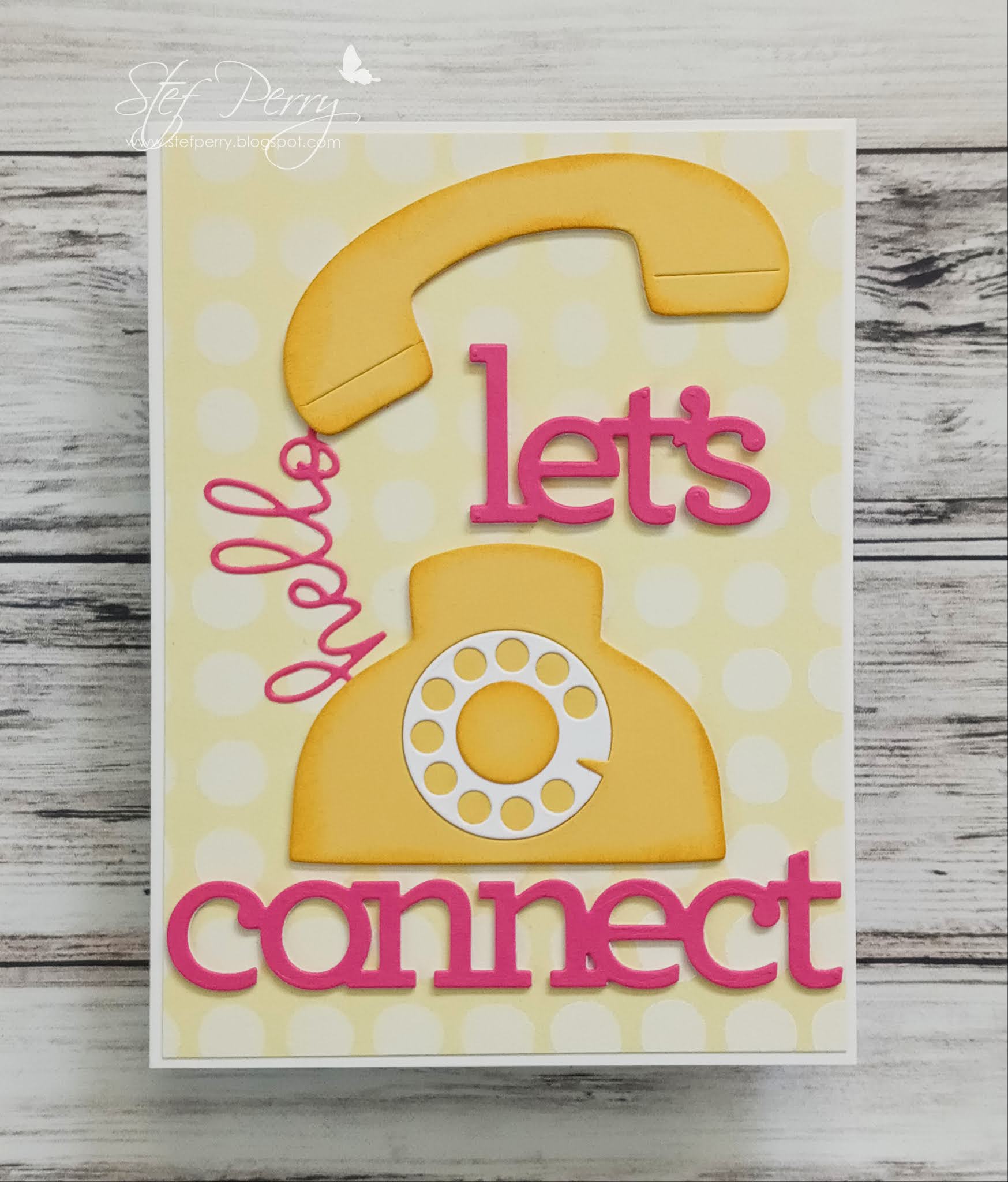 Perry Papercrafts: Let's Connect