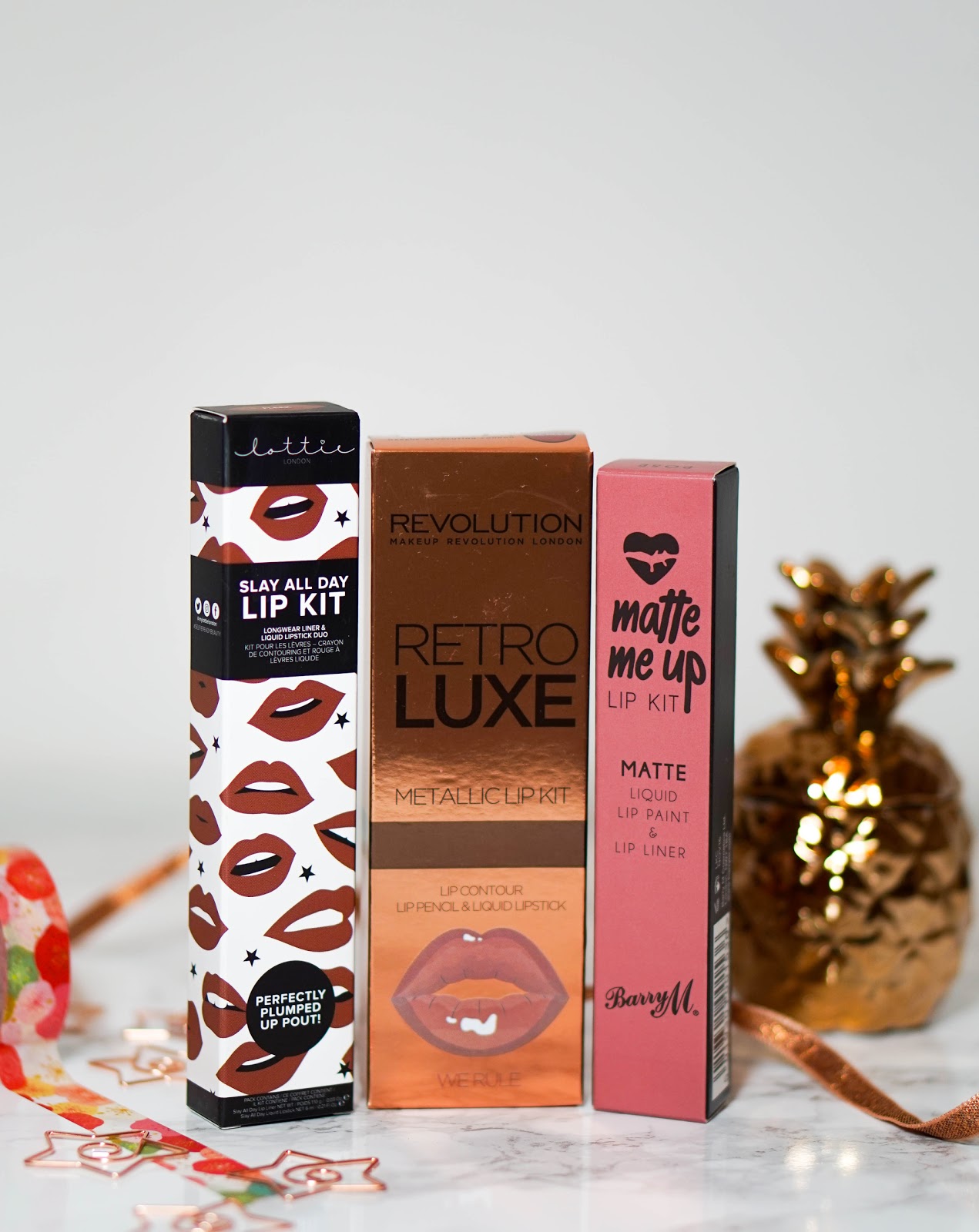 The Budget Lip Kits - Lottie London, Makeup Revolution & Barry M The Budget Lip Kits - Lottie London, Makeup Revolution & Barry M