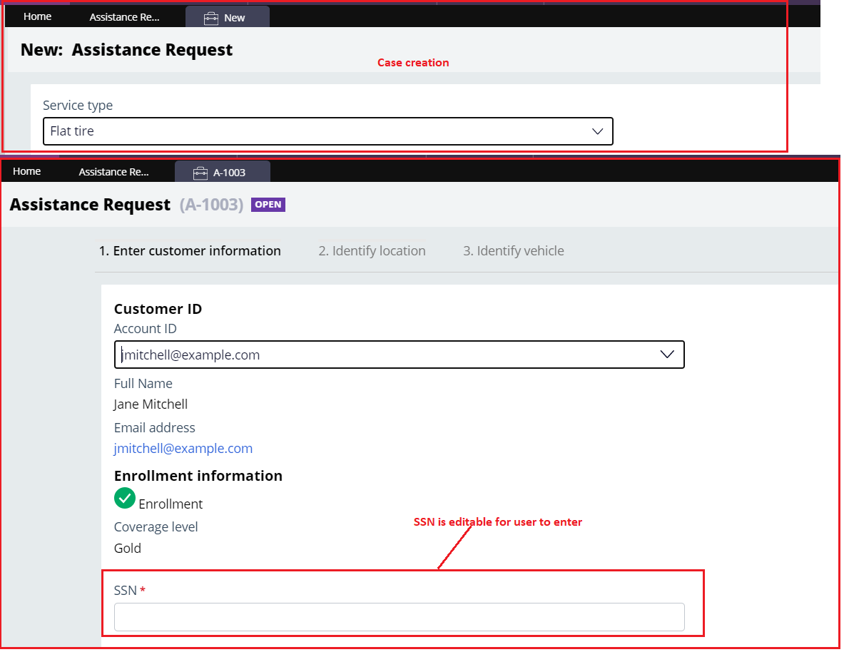 Attribute based access control in Pega (ABAC) Pega Help Case Management Integration Data