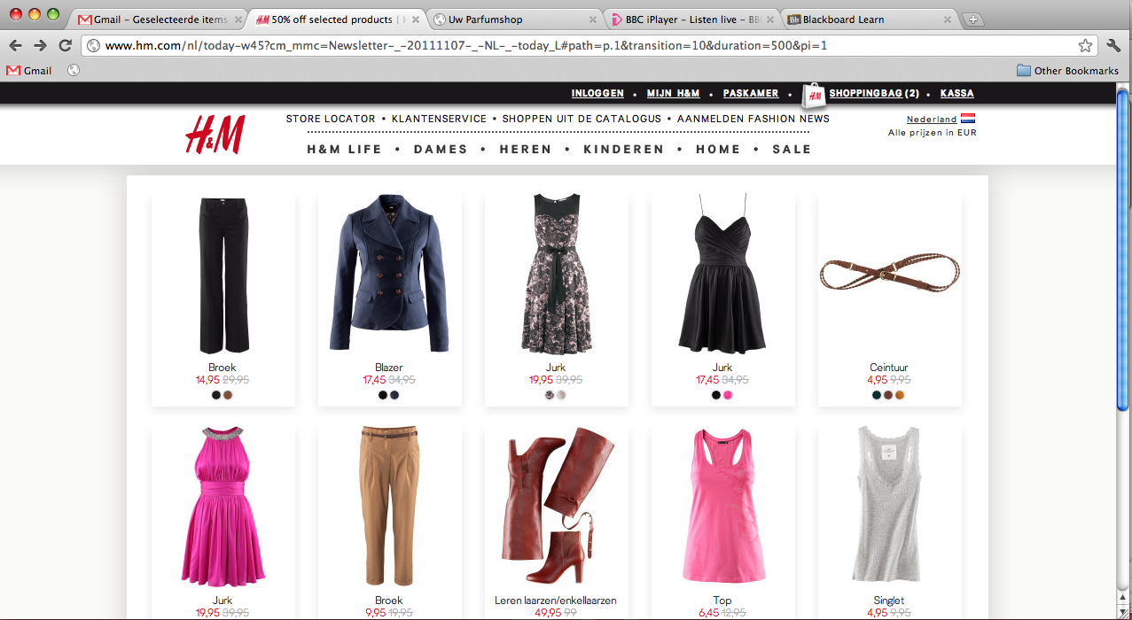 .Lovely Laced. 50 off of selected H&M items