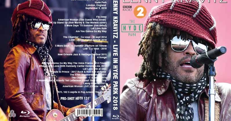 BLURAY.LIVE.CONCERT: LENNY KRAVITZ - HYDE PARK 2018
