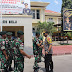 Ini Keakraban Satgas Yonif Raider 142/KJ Saat Kunjungi Polres Belu