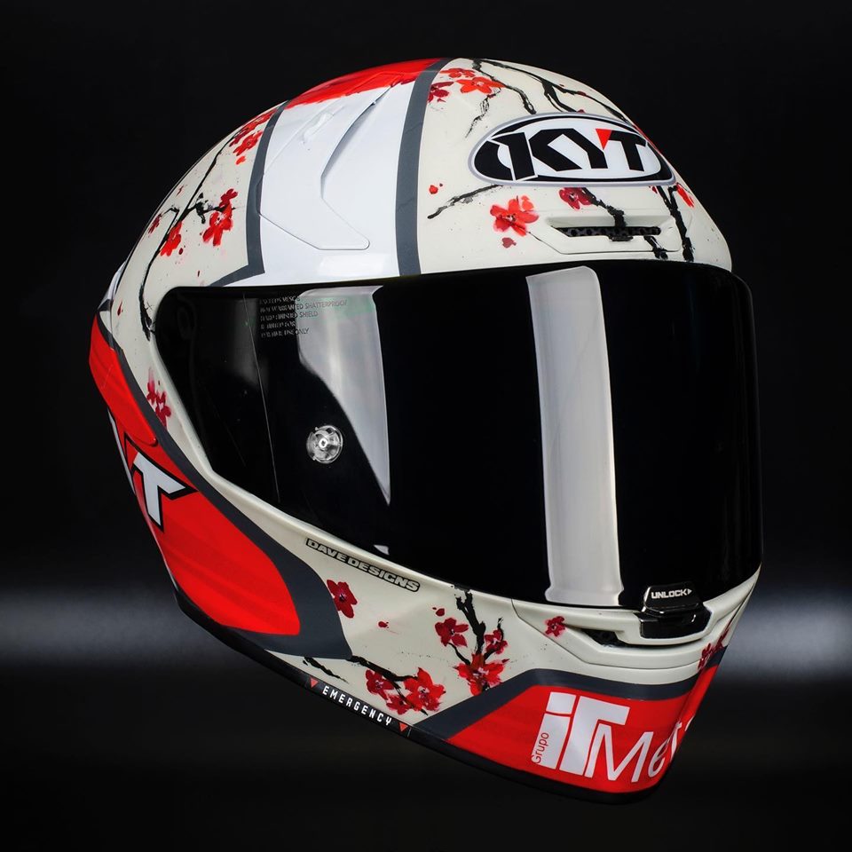 Racing Helmets Garage KYT X.Fores 8 Hours Suzuka 2019 by Dave Designs