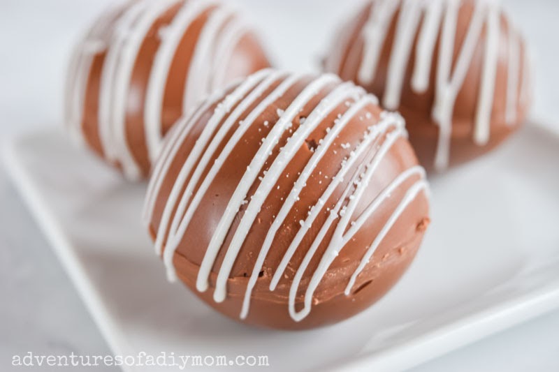 Salted Caramel Hot Chocolate Bombs Adventures of a DIY Mom