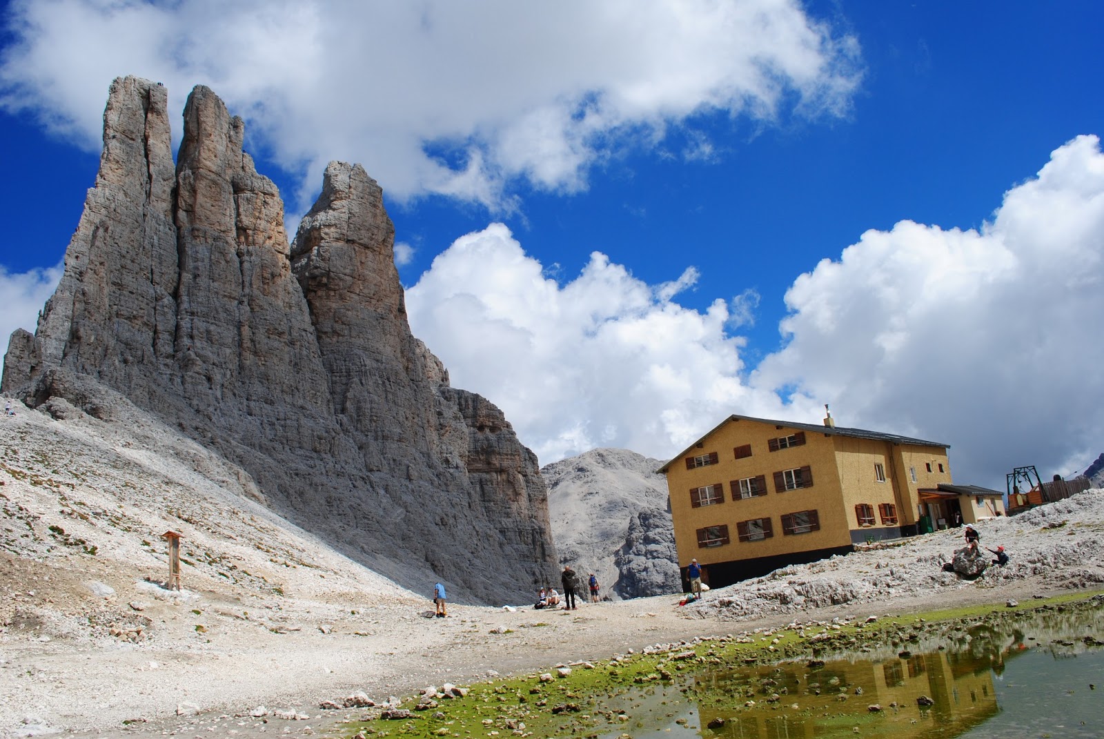 Momenti verticali Torri del Vajolet Dolomiti