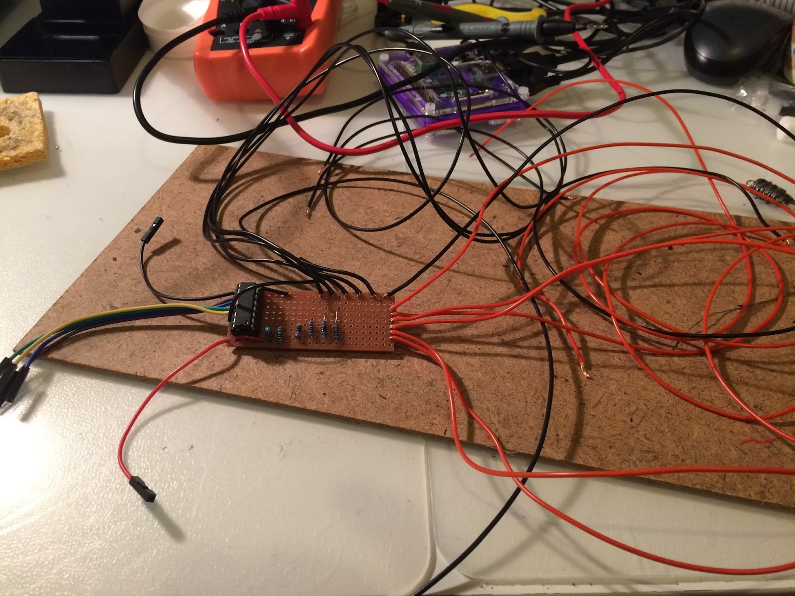 Winkleink box of wires Zero Ball a game using Raspberry Pi, GPIO
