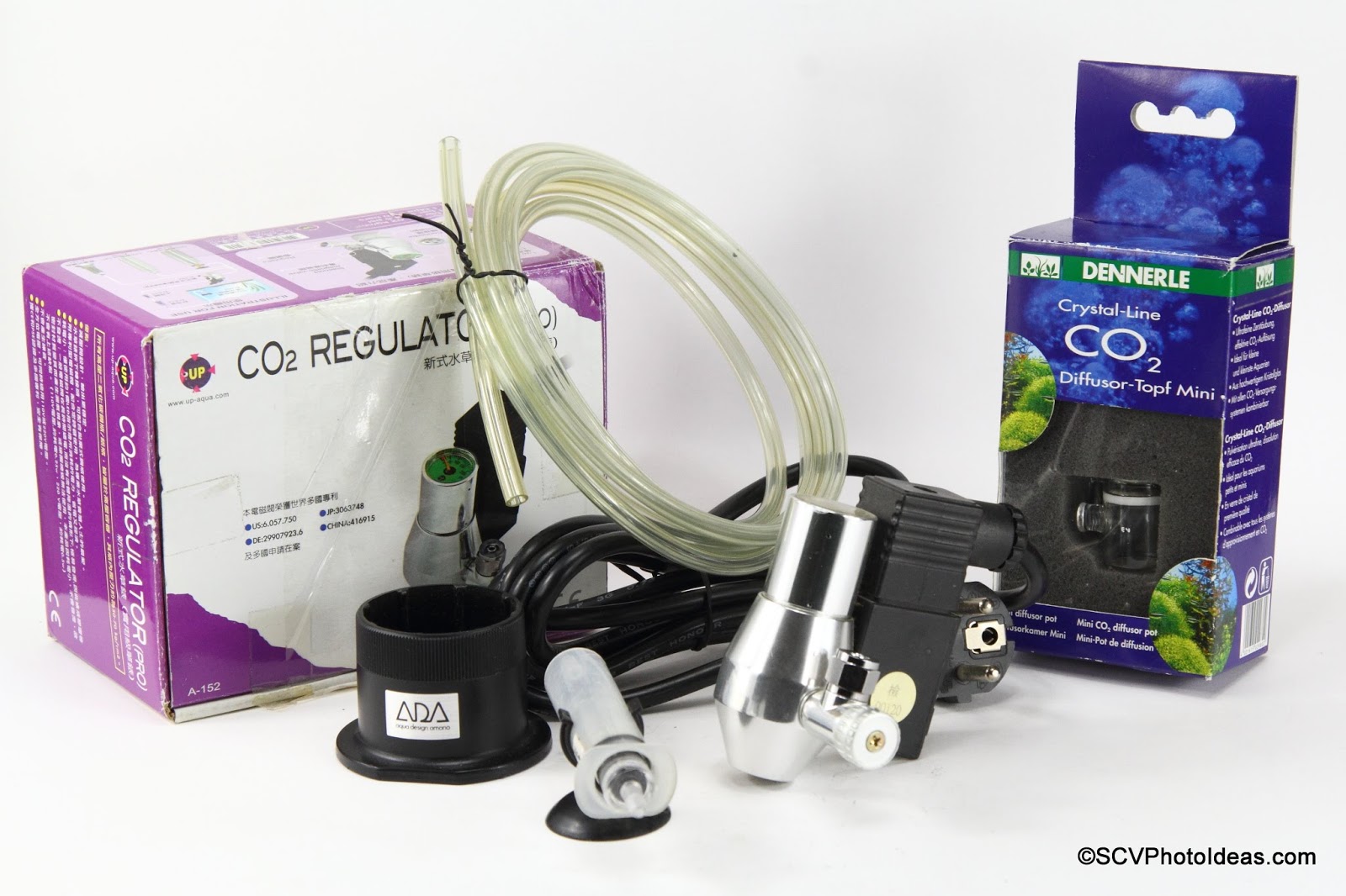 S.C.V. Aquascaping Ideas CO2 Fertilization Kit for Nano Aquariums