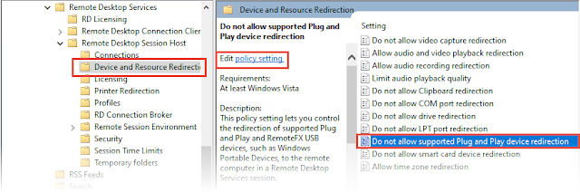 Device and Resource Redirection