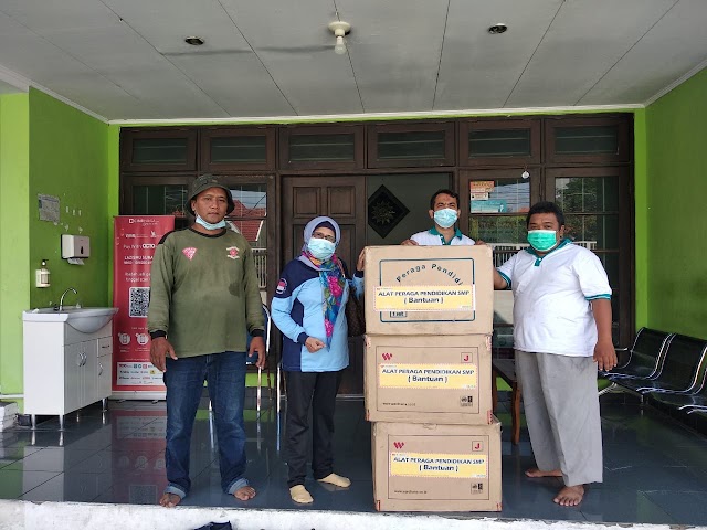 TERIMA KASIH BANYAK PT. WARDHANA ATAS BANTUAN ALAT PERAGA PENDIDIKAN