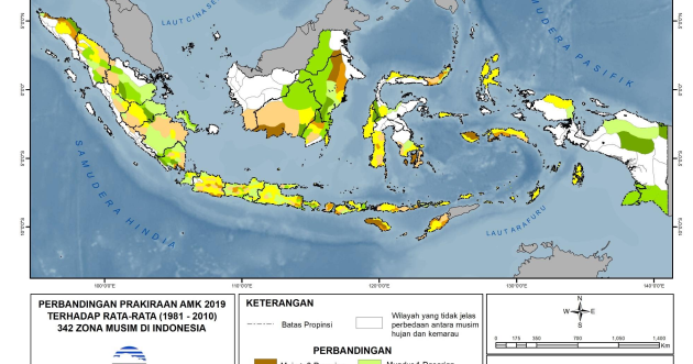 A Z Menyusun Informasi Prakiraan Musim Hujan Dan Prakiraan Musim Kemarau