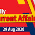 Kerala PSC Daily Malayalam Current Affairs 29 Aug 2020