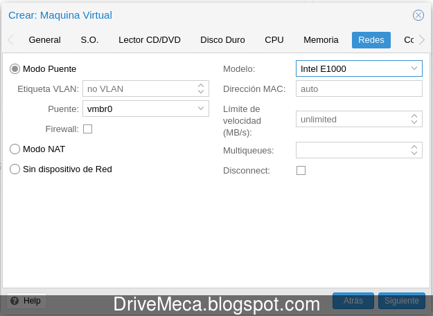 Creando maquina KVM en Proxmox VE