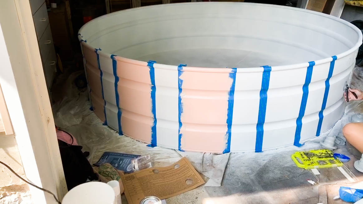 How To Paint Your Stock Tank Pool