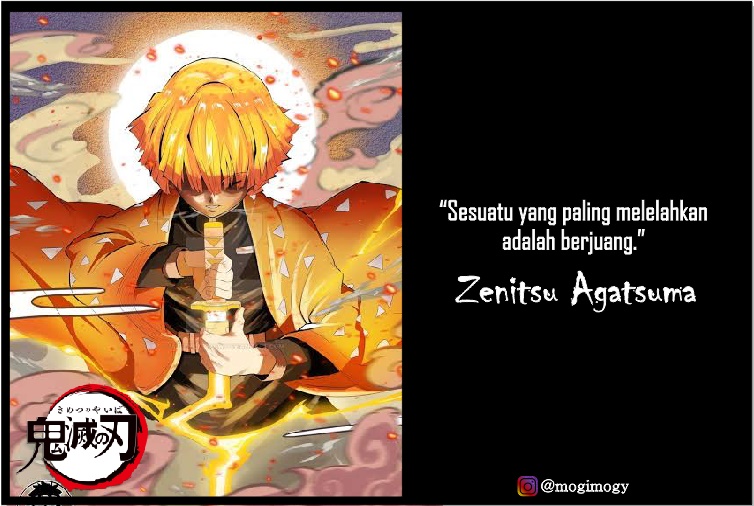18 Kata Kata Keren Anime Kimetsu No Yaiba Mogimogy