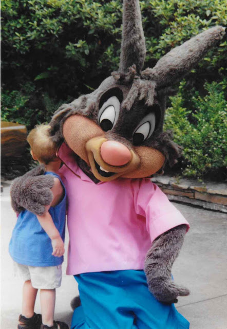 Brer Rabbit Hugging Child Magic Kingdom Disney World