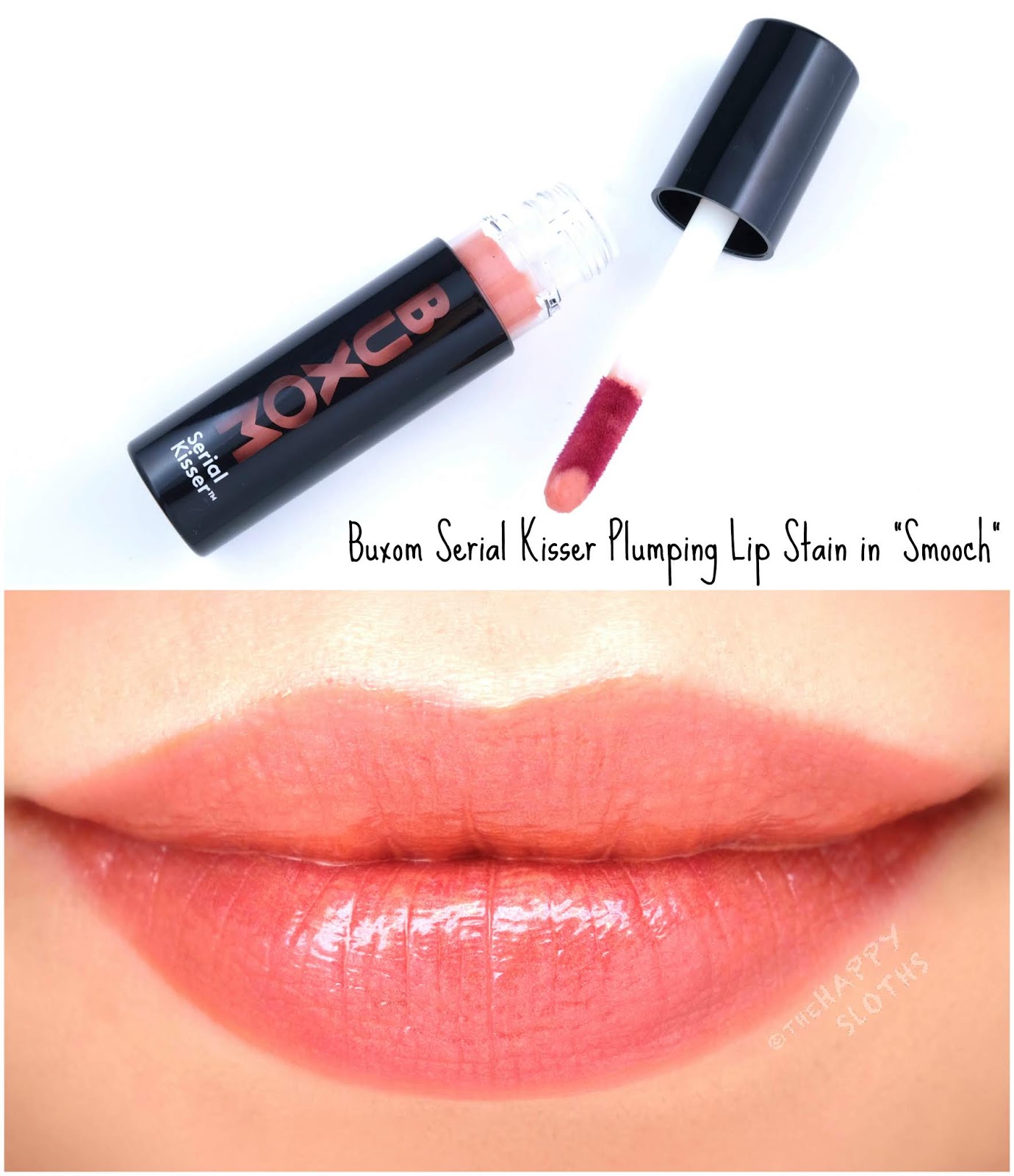 Buxom Serial Kisser Plumping Lip Stain Review and Swatches The
