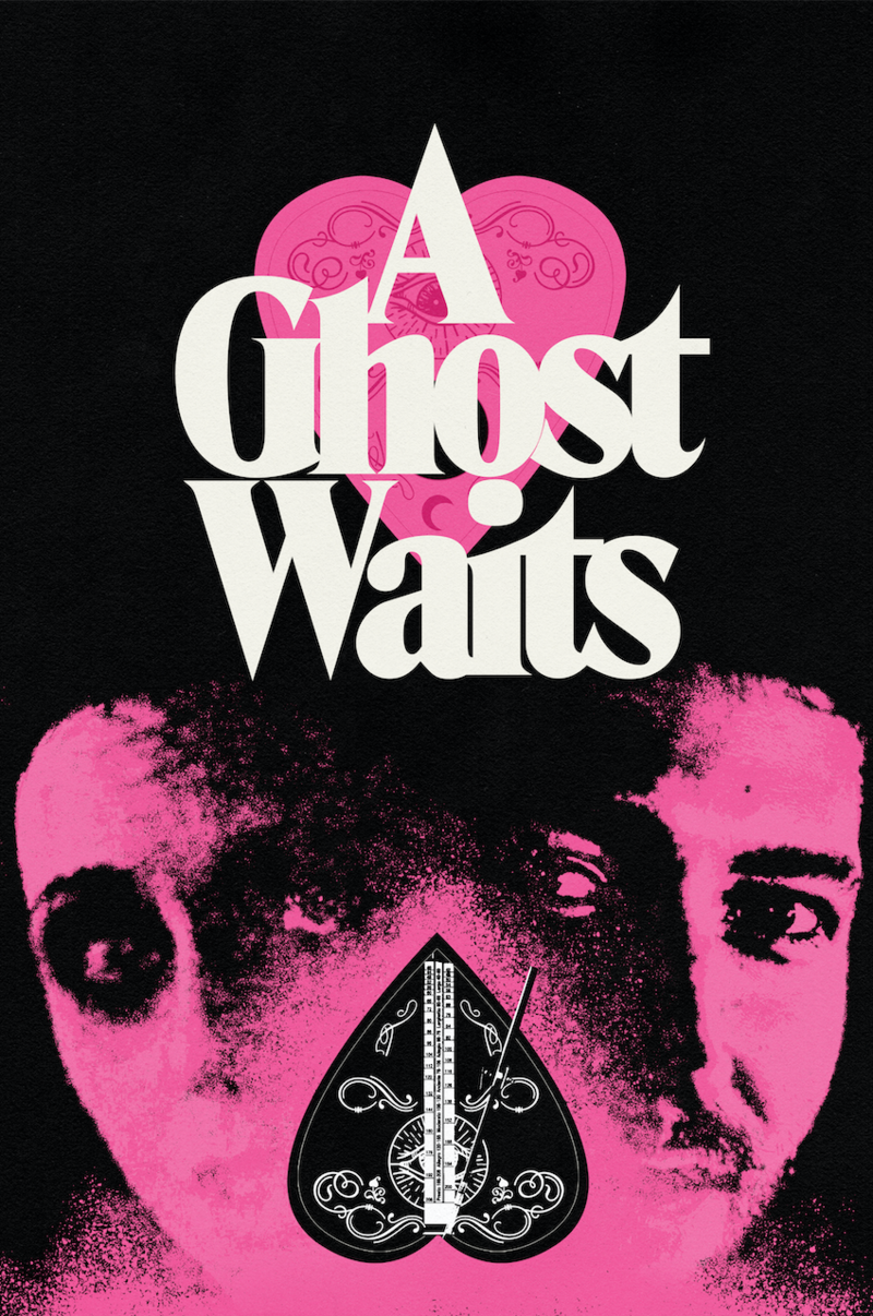 a ghost waits poster