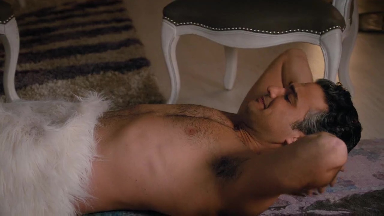 Jaime Camil shirtless in Jane The Virgin 2-19 "Chapter Forty-One"...