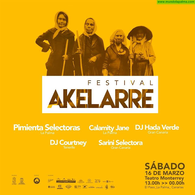 I Encuentro de Mujeres Djs “Festival Akelarre” en El Paso