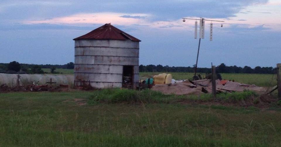 Old Grain Bin in Omega GA