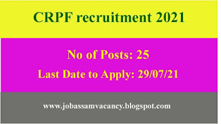 CRPF Assistant Commandant recruitment 2021
